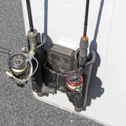 Railblaza RodStow Double With Caddy White -Angeln Rabatt 09 0010 21 4