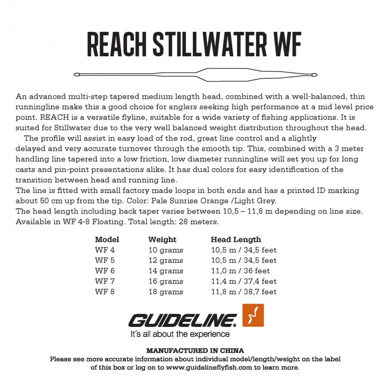 Guideline Reach Stillwater Float 4 Guideline Reach Stillwater Float – Bild 2