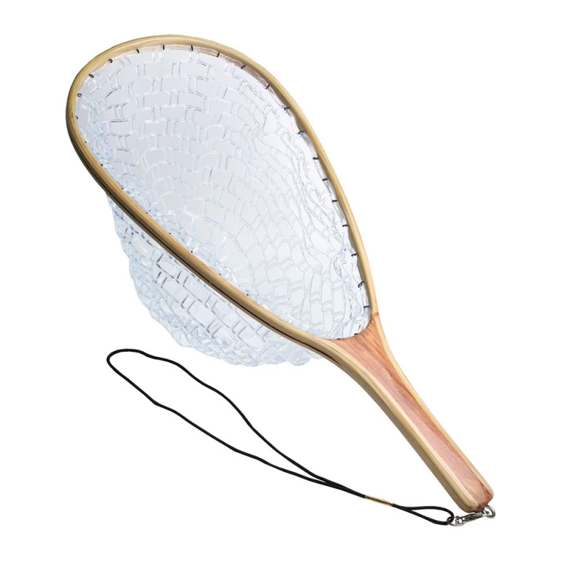 Kescher Aus Holz Catch&Release 60x24cm 3 Kescher Aus Holz Catch&Release 60x24cm