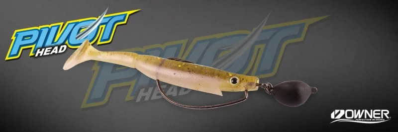 Owner Pivot Head Weedless 2-pack 4 Owner Pivot Head Weedless 2-pack – Bild 2