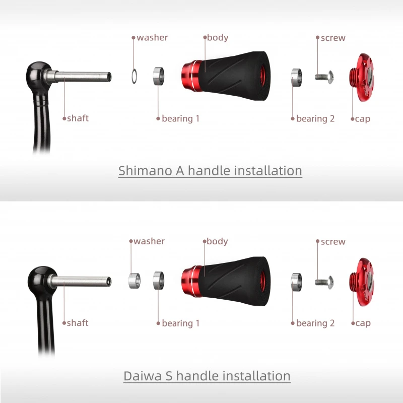 Gomexus Aluminum & EVA Knob 4 Gomexus Aluminum & EVA Knob – Bild 2
