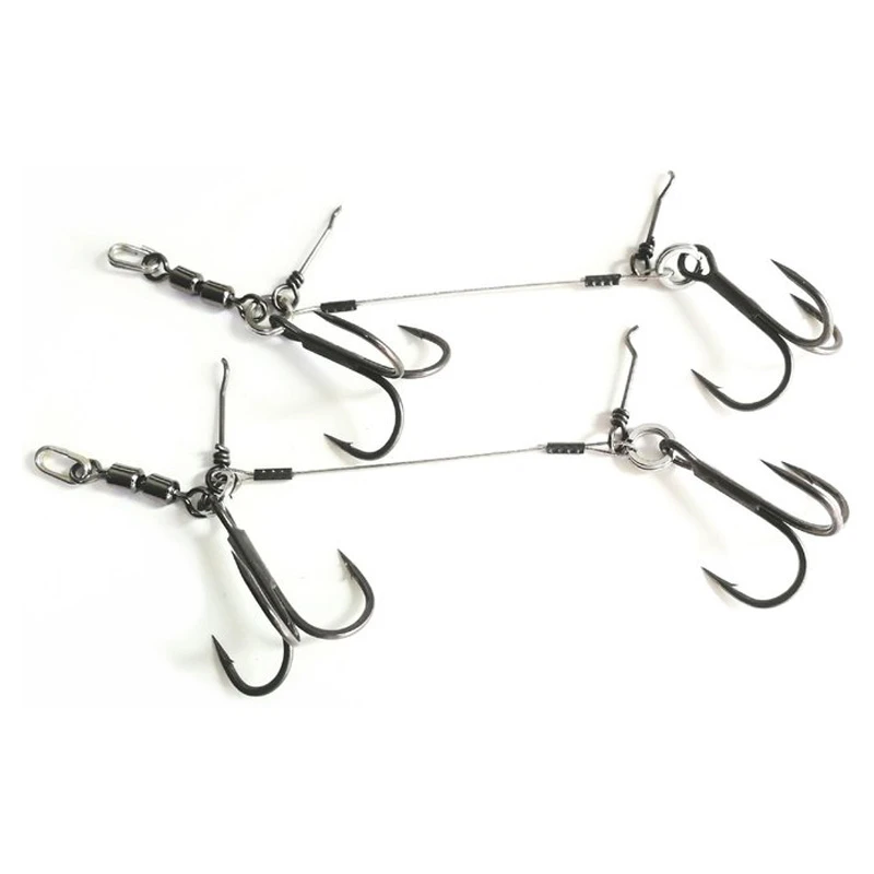 Pikecraft Double Swivel Stinger Rig L (2pcs) - BKK 1/0 3 Pikecraft Double Swivel Stinger Rig L (2pcs) - BKK 1/0